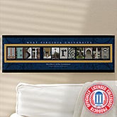 Personalized West Virginia University Campus Photo Letter Art - 13256 Personalized West Virginia University Campus Photo Letter Art - 13256