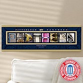 University of Pittsburgh Campus Photo Personalized Letter Art - 13261