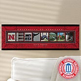 Personalized University of Nebraska Campus Photo Letter Art - 13267