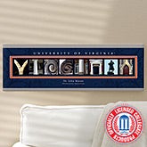 Personalized Campus Photo Letter Art - University of Virginia - 13269