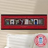 University of Maryland Personalized Campus Photo Letter Artwork - 13274
