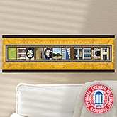 Personalized Georgia Tech University Campus Photo Letter Art - 13276