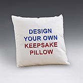 Design Your Own Custom Keepsake Pillows - 13290