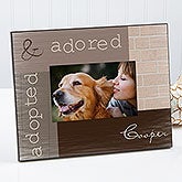 Personalized Pet Picture Frames - Adopted Pet - 13337