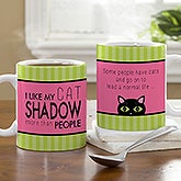 Personalized Pet Coffee Mugs - Cat Lover - 13346