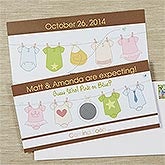 Personalized Baby Announcements - We Are Expecting Scratch-Off - 13436 Personalized Baby Announcements - We Are Expecting Scratch-Off - 13436