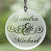 Circle of Love Glass Suncatcher