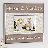 Personalized Picture Frames for Twins - Just For Them - 13449 Personalized Picture Frames for Twins - Just For Them - 13449