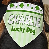 Personalized Dog Bandanas - Four Leaf Clovers - 13459 Personalized Dog Bandanas - Four Leaf Clovers - 13459