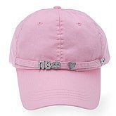 Greek Style Rhinestone Letter Baseball Hat