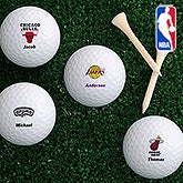 Personalized NBA Basketball Logo Golf Balls - 13617 Personalized NBA Basketball Logo Golf Balls - 13617