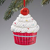 Personalized Christmas Ornaments - Cupcake - 13662 Personalized Christmas Ornaments - Cupcake - 13662
