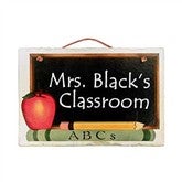 1372D - Teacher's Classroom Slate Plaque