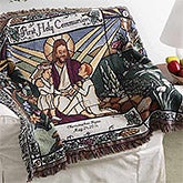 First Communion Tapestry Afghan