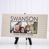 Personalized Photo Canvas Prints - Family Stripes - 5"x11" - 13801 Personalized Photo Canvas Prints - Family Stripes - 5"x11" - 13801