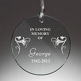 A Loving Legacy Glass Suncatcher & Ornament