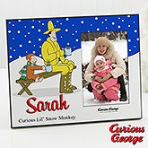 Personalized Curious George Picture Frames - Hot Cocoa - 13930 Personalized Curious George Picture Frames - Hot Cocoa - 13930