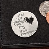Personalized Pocket Tokens - Gods Blessing - 14166 Personalized Pocket Tokens - Gods Blessing - 14166