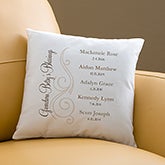 Personalized Throw Pillows - My Grandkids - 14221 Personalized Throw Pillows - My Grandkids - 14221