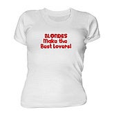 Best Lover White Fitted Tee - ADULT