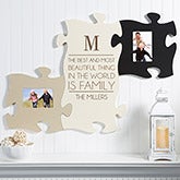 Personalized Wall Frame Puzzle Pieces - Precious Family - 14485 Personalized Wall Frame Puzzle Pieces - Precious Family - 14485