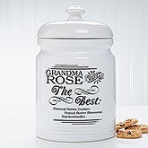 Personalized Cookie Jars - She Makes The Best Cookies - 14494 Personalized Cookie Jars - She Makes The Best Cookies - 14494