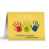 Touches a Life Teacher Note Cards & Envelopes - 10037-N