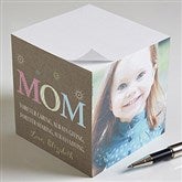 For Mom Custom Paper Photo Note Cube-3 Photos - 10045-3