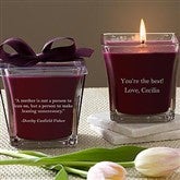 For Mom Scented Spa Candle- Mulberry - 10046-M
