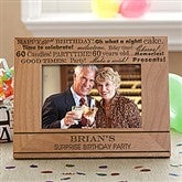 Birthday Fun Personalized Photo Frame - 10097