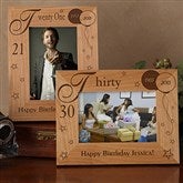 Birthday Memories Personalized Frame-4 x 6 - 1010