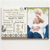 Our Life Together Personalized Photo Canvas Art - 10255