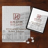 Personalized Corporate Custom Logo Photo Puzzle - Vertical - 10299-V