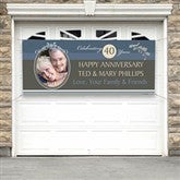 Happy Anniversary© Personalized Photo Banner - 10308