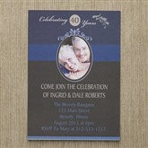 Happy Anniversary Personalized Photo Party Invitations - 10315