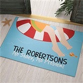 Summer Fun Personalized Doormat - 10343