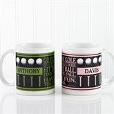 Go Play Golf Personalized Coffee Mug- 11 oz. - 10363-S