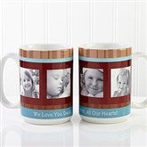 Photo Message Personalized Coffee Mug- 15 oz. - 10381-L