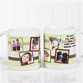 Any Message Photo Collage Personalized Mug- 11 oz. - 10382-S