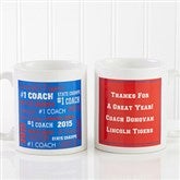 All-Star Coach Personalized Mug - 10384M