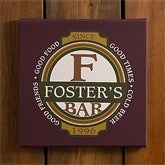 Classic Tavern© Personalized Bar Art - 10387