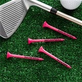 Tee It Up! Personalized Golf Tees- Pink - 10501-P