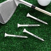 Tee It Up! Personalized Golf Tees- White - 10501-W