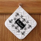 Damask Personalized Potholder - 10612-P