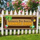 Tropical Paradise© Personalized Party Banner - 10626