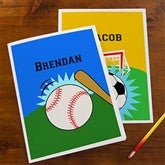 You Choose Personalized Folders For Boys - Set of 2 - 10698