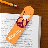 Pretty Peace Personalized Bookmark Set - 10711