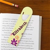 Flower Power Personalized Bookmark Set - 10712