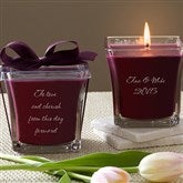 For My Love Scented Spa Candle- Mulberry - 10735-M