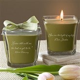 For My Love Scented Spa Candle- Papaya & Bamboo - 10735-P